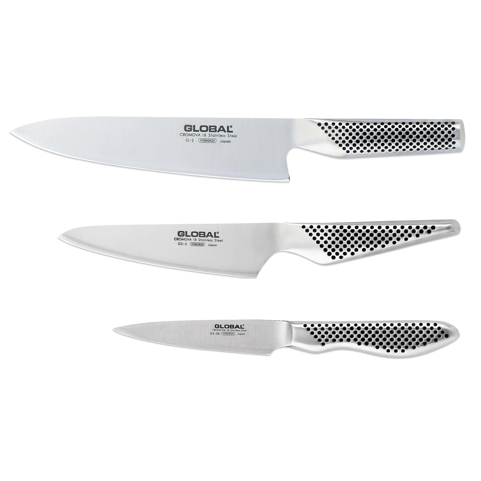 3 Piece Chef's Knife Set