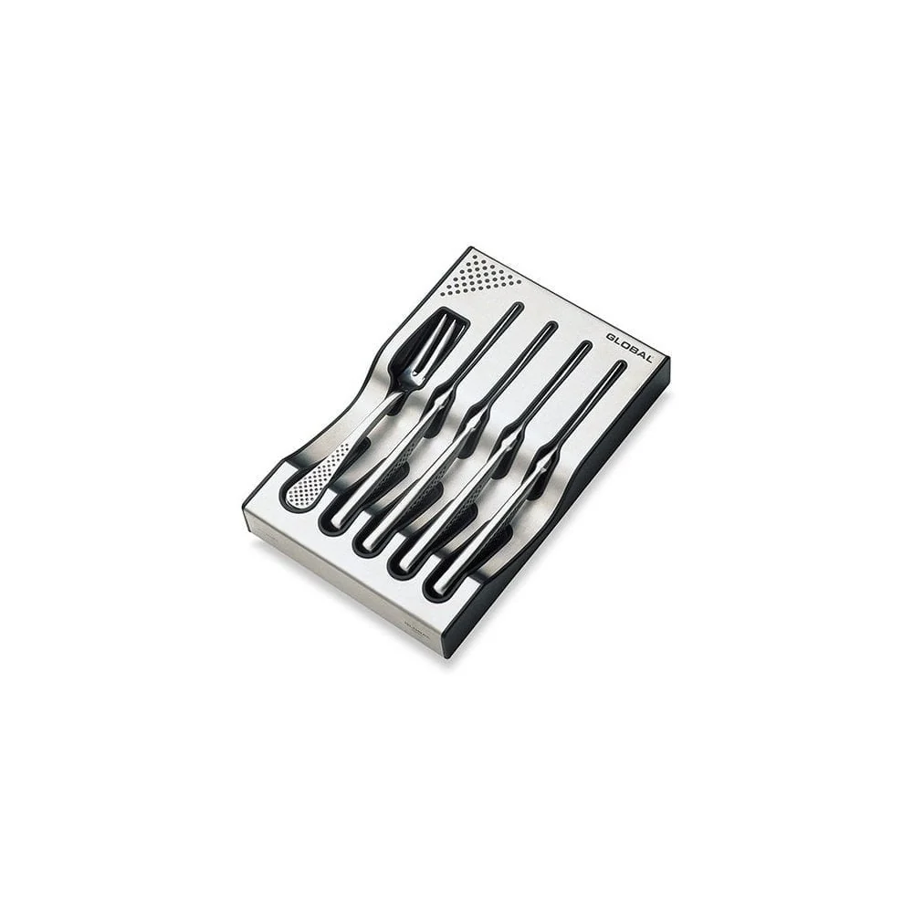 Global 8 Piece Steak Knife and Fork Set - Image 2