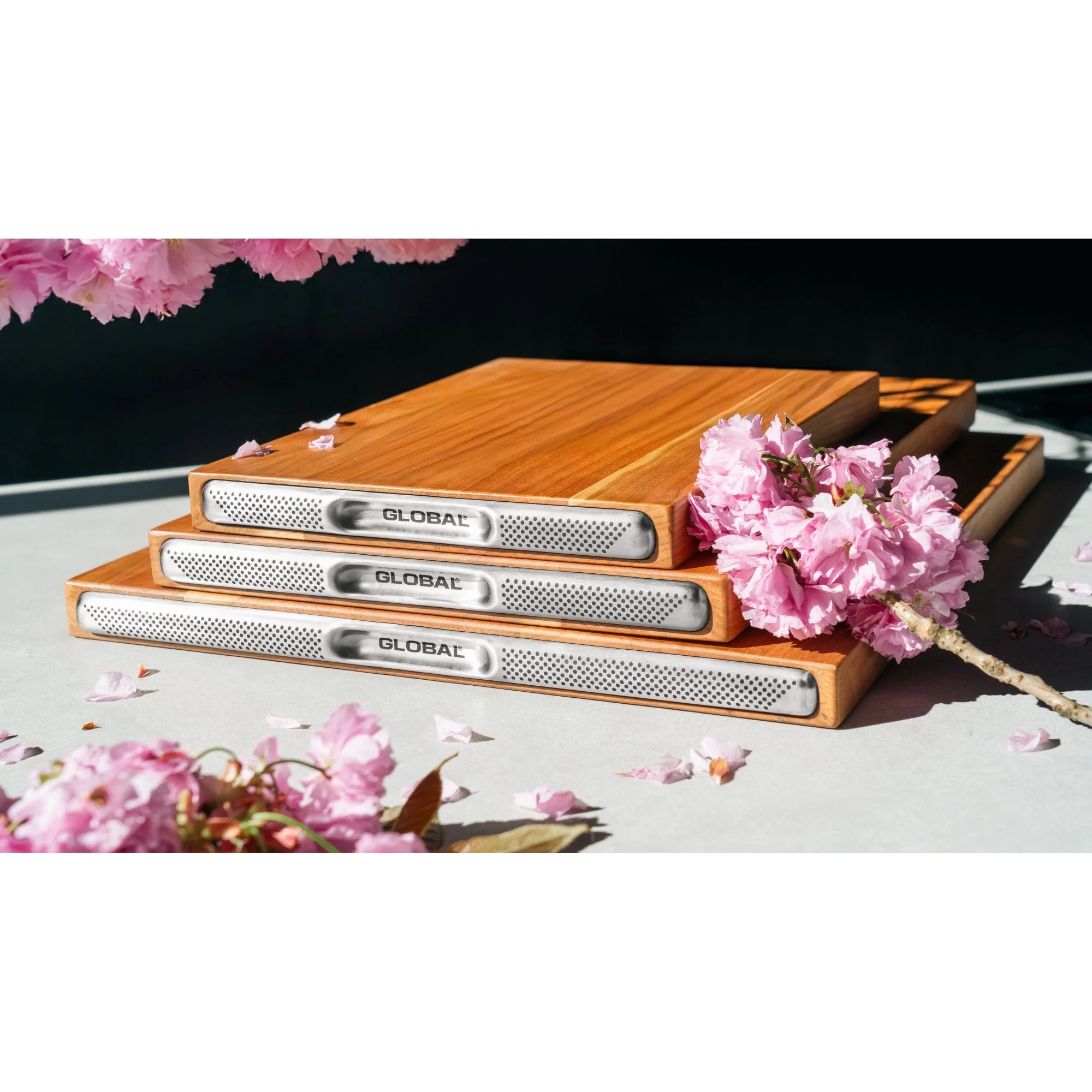 Global Cherry Wood Chopping Board, 50 x 30 cm - Image 6