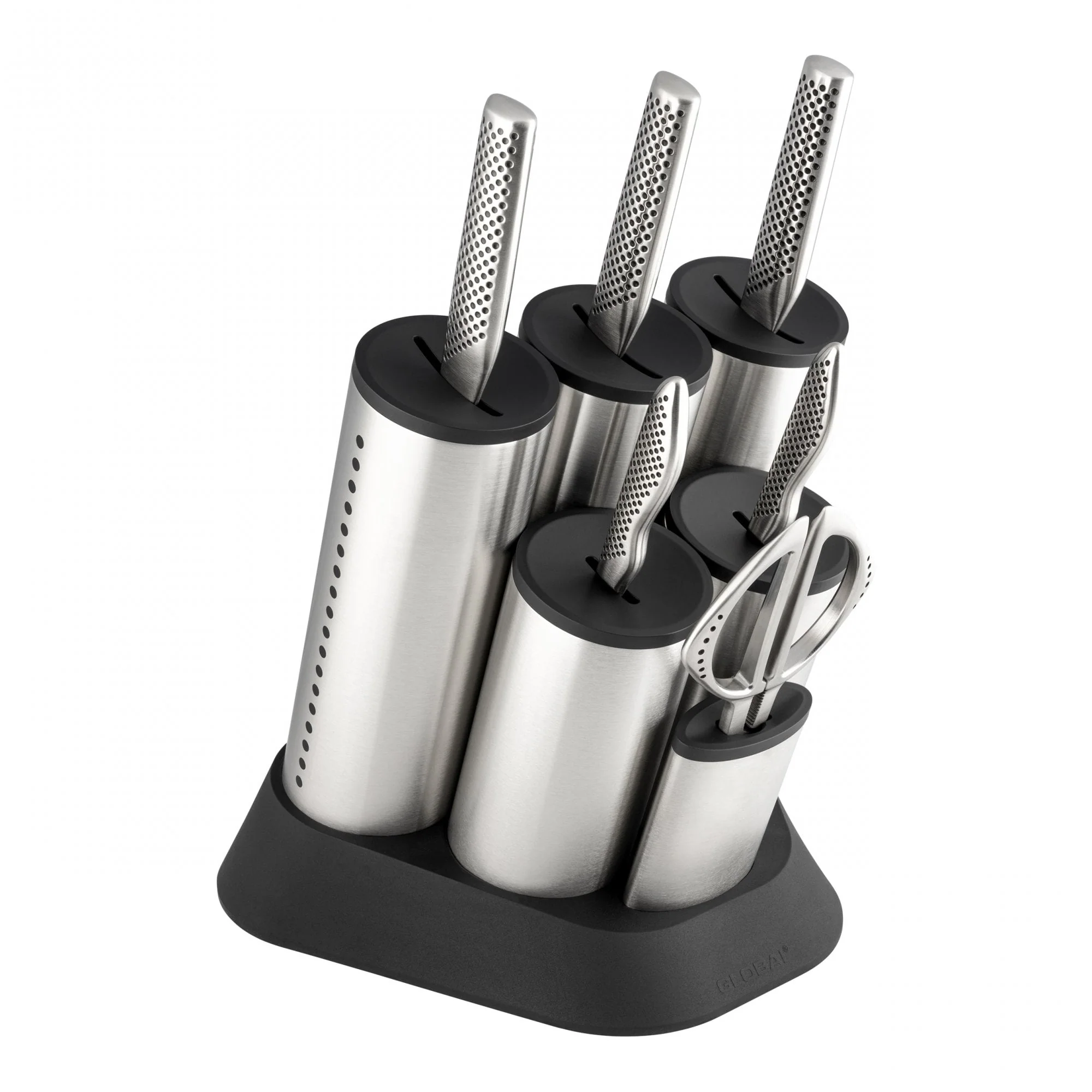Global Classic Engine Block 7pce Knife Block Set