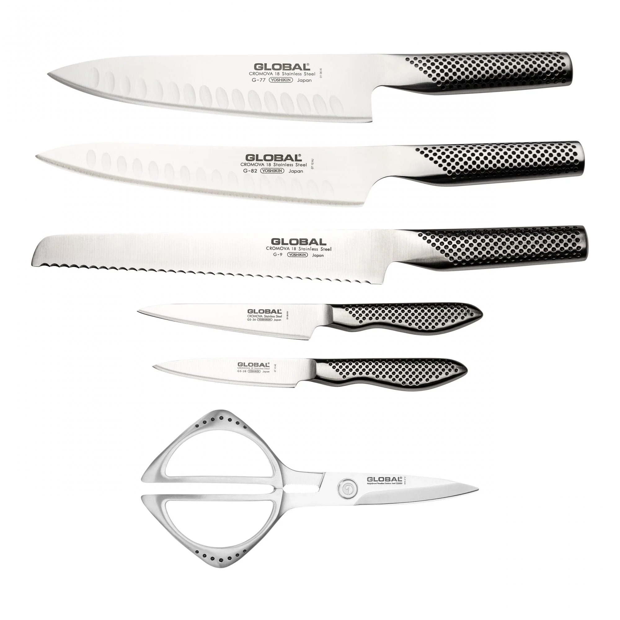 Global Classic Engine Block 7pce Knife Block Set - Image 2