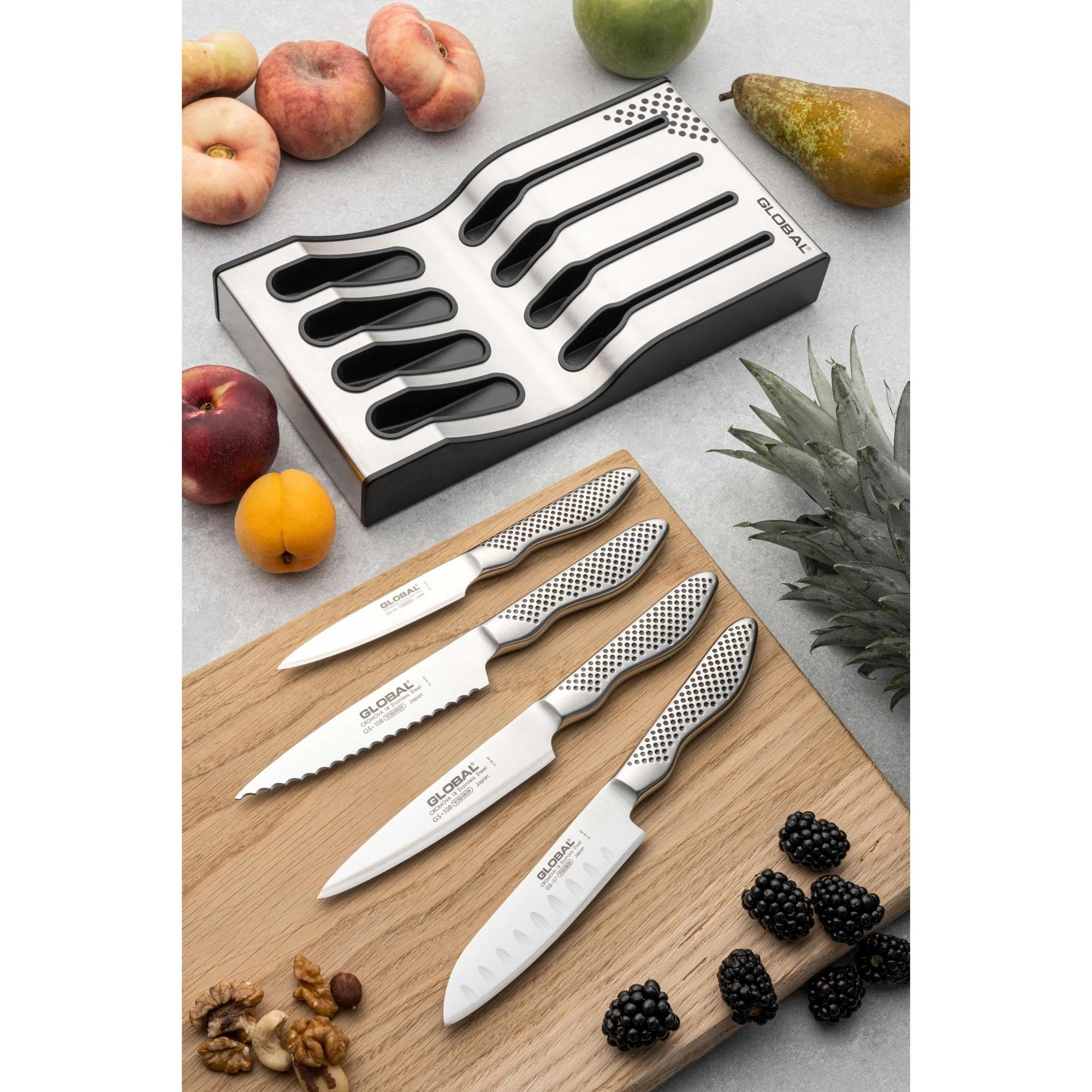 Global Empty 4 Slot Knife Dock - Image 6