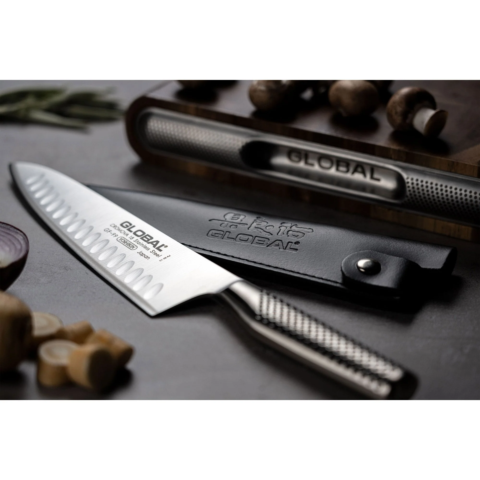 GF-99 Fluted Cook's Knife 20.5cm - Image 8