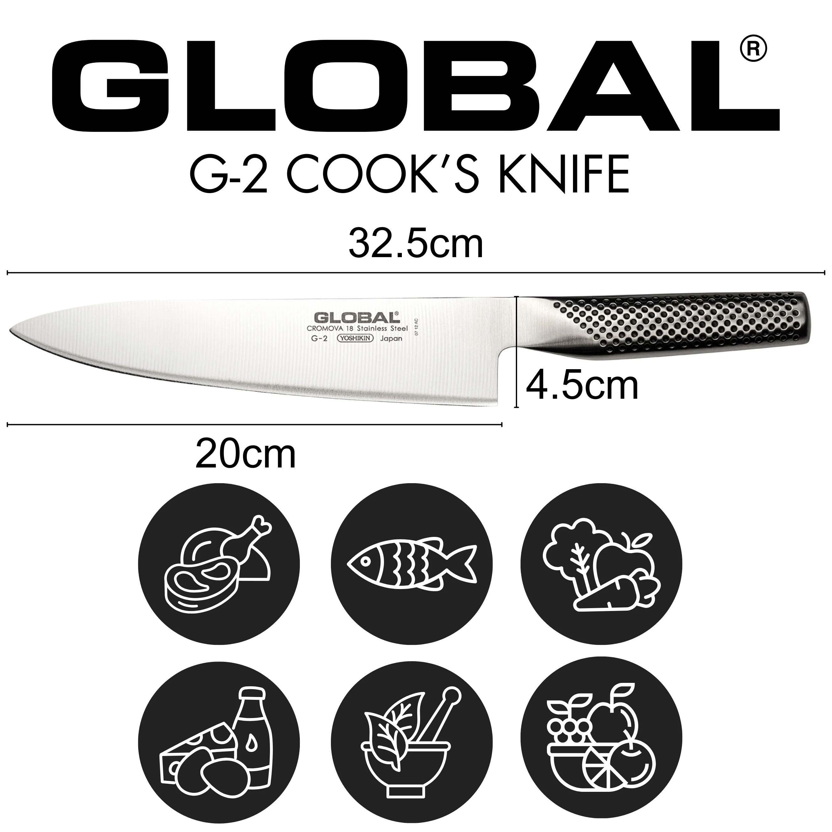G-2 Cook's Knife 20cm - Image 13