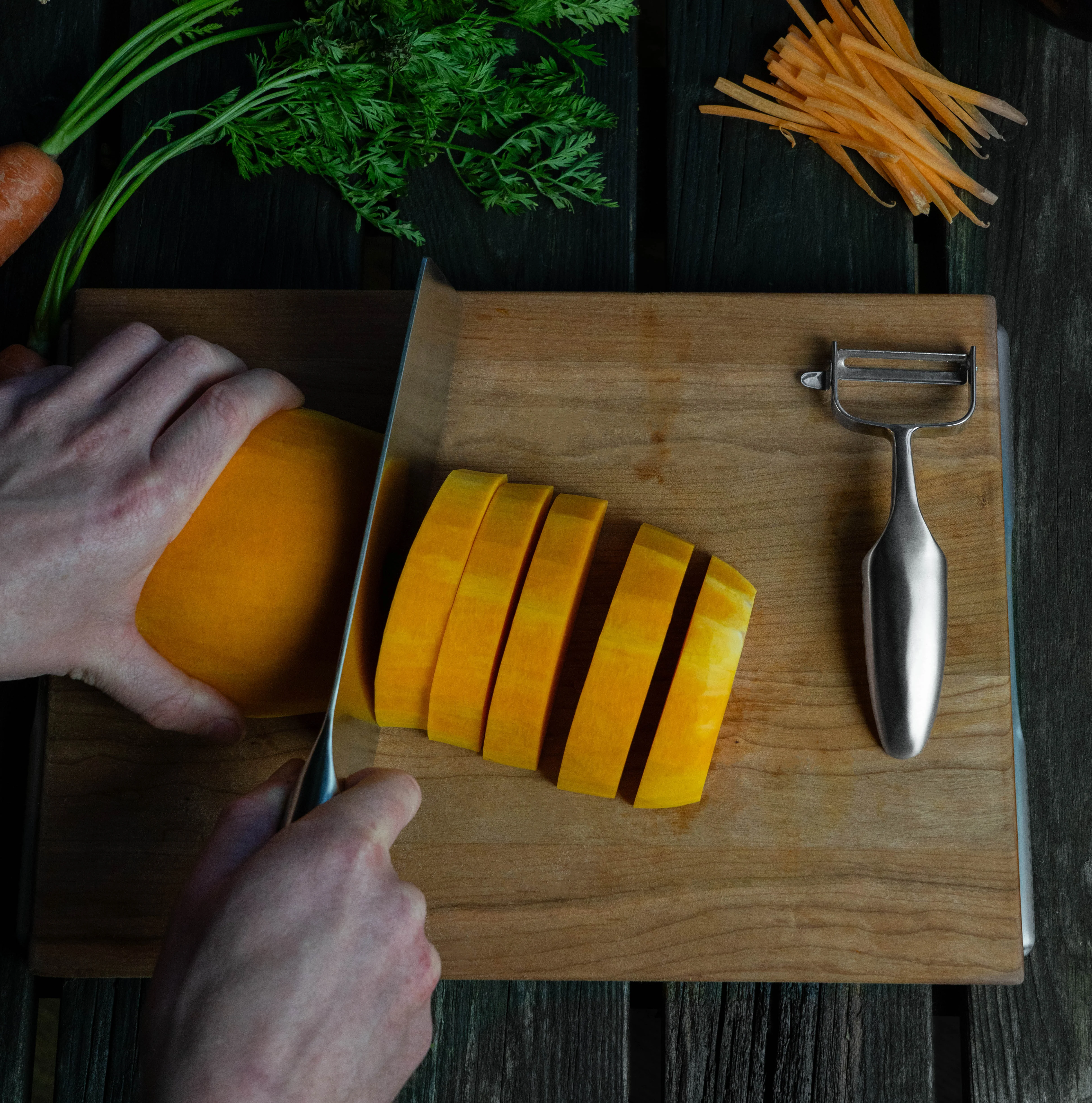 G-49 Chinese Chopping Knife 17.5cm, 2.2mm Blade - Image 4