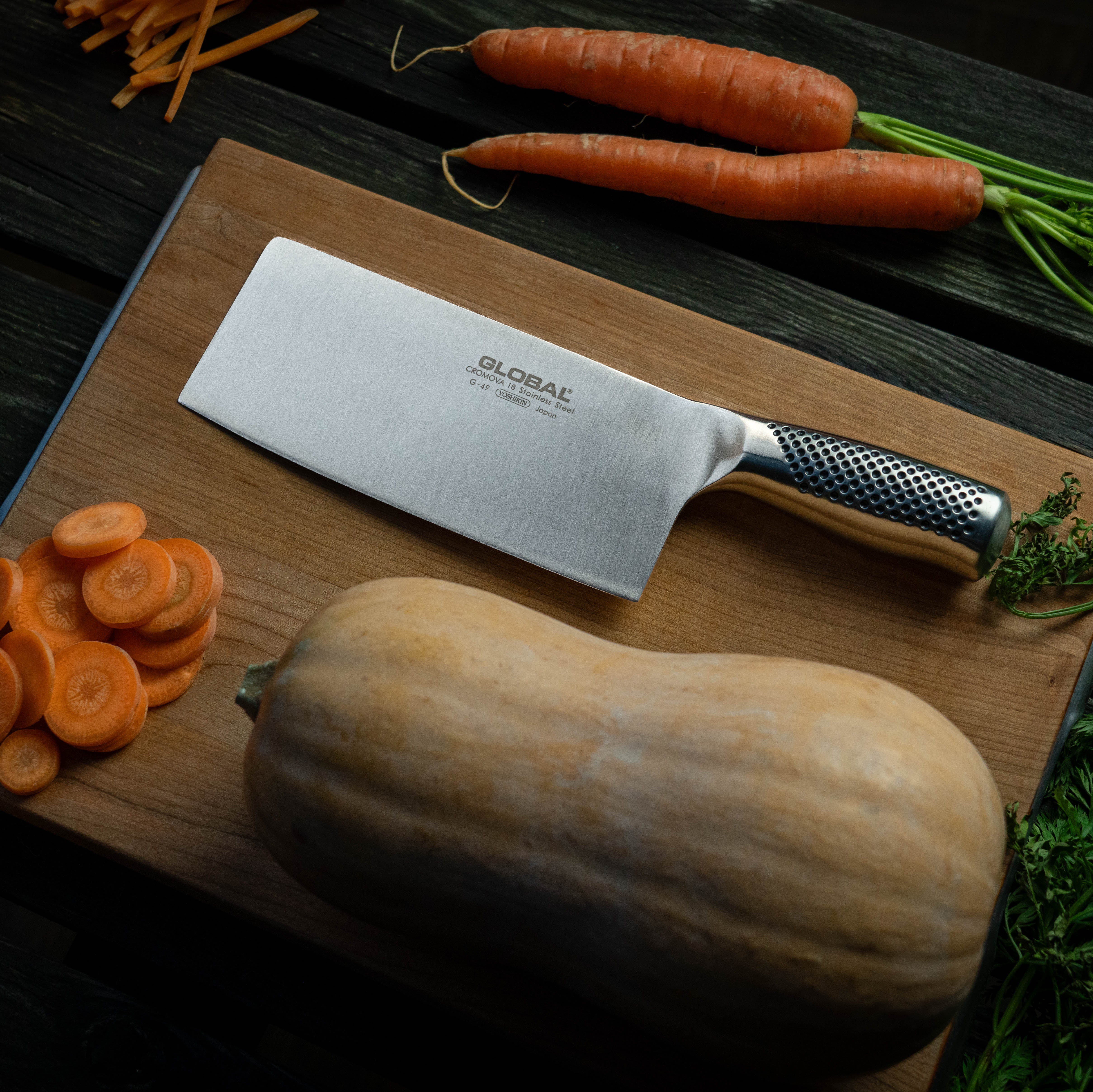 G-49 Chinese Chopping Knife 17.5cm, 2.2mm Blade - Image 5