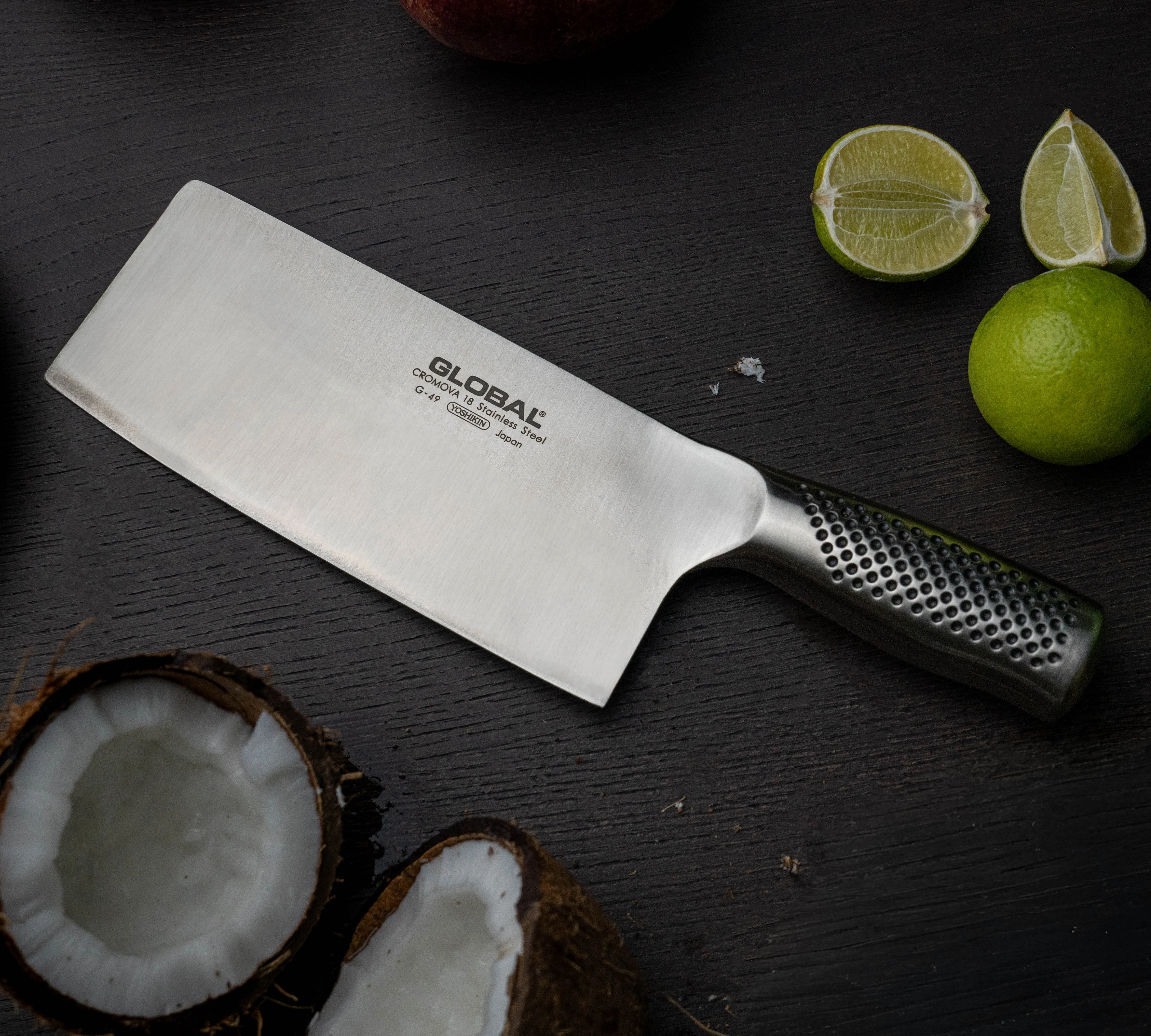 G-49 Chinese Chopping Knife 17.5cm, 2.2mm Blade - Image 6
