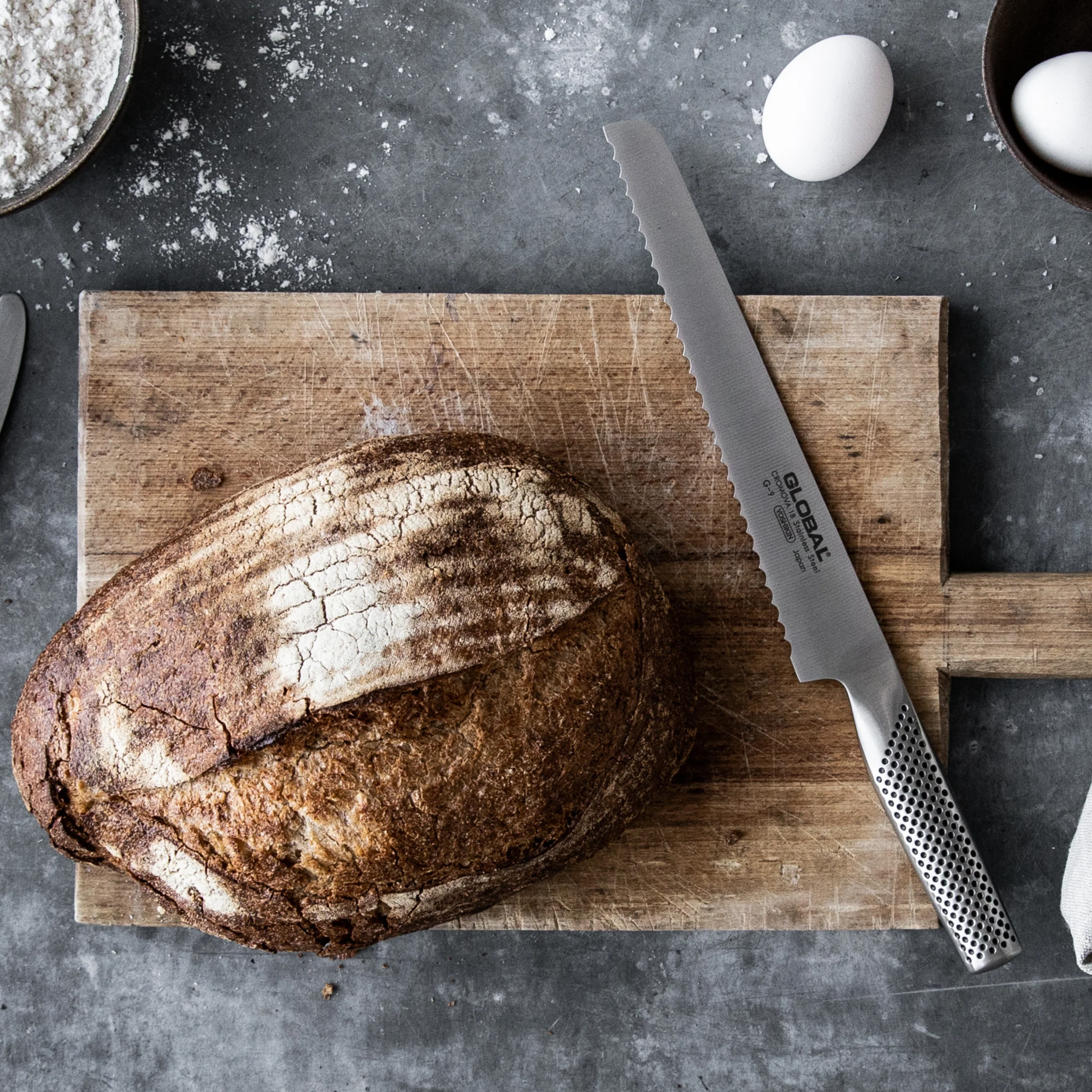 G-9 Bread Knife 22cm - Image 5
