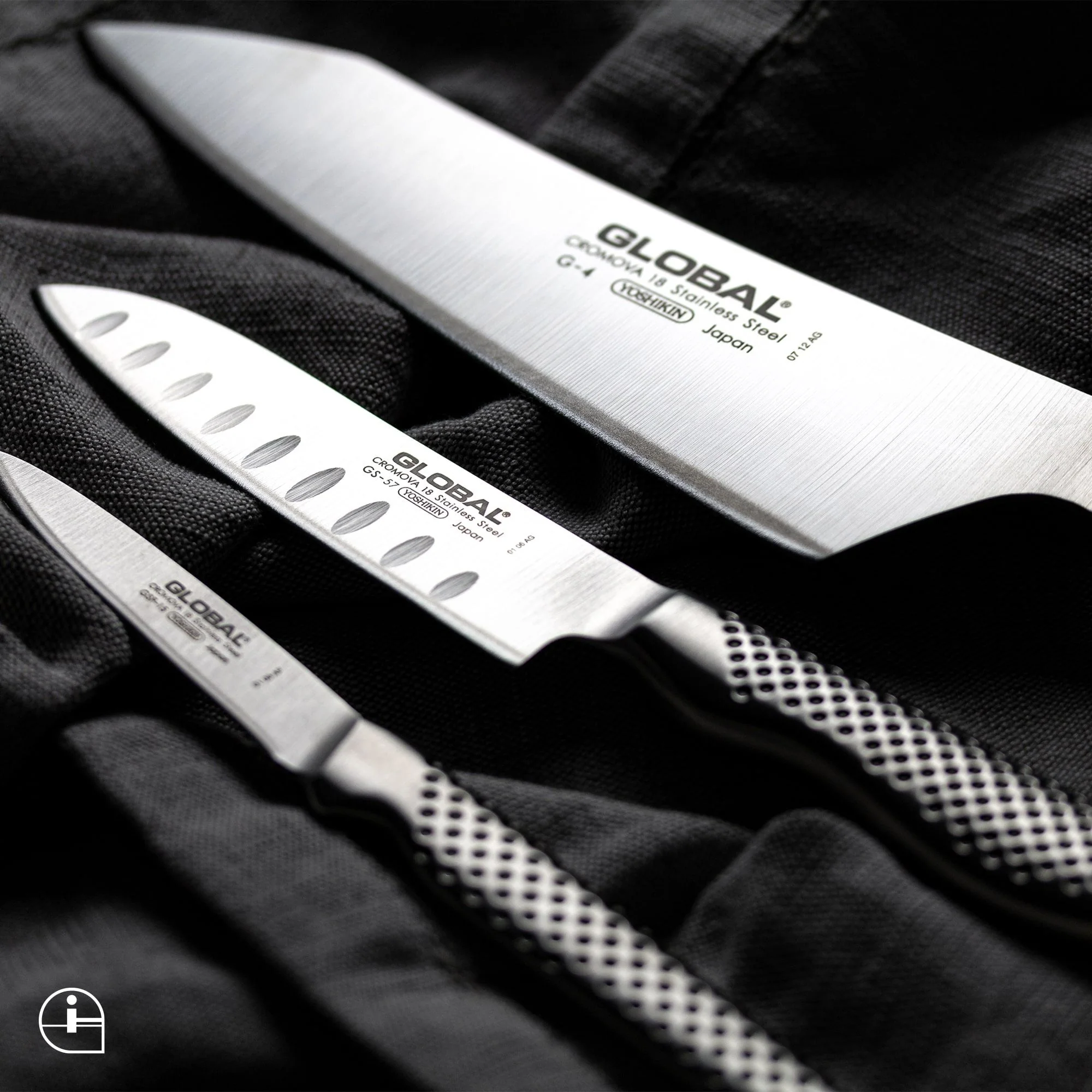 GS-57 Fluted Santoku Knife 11cm - Image 10