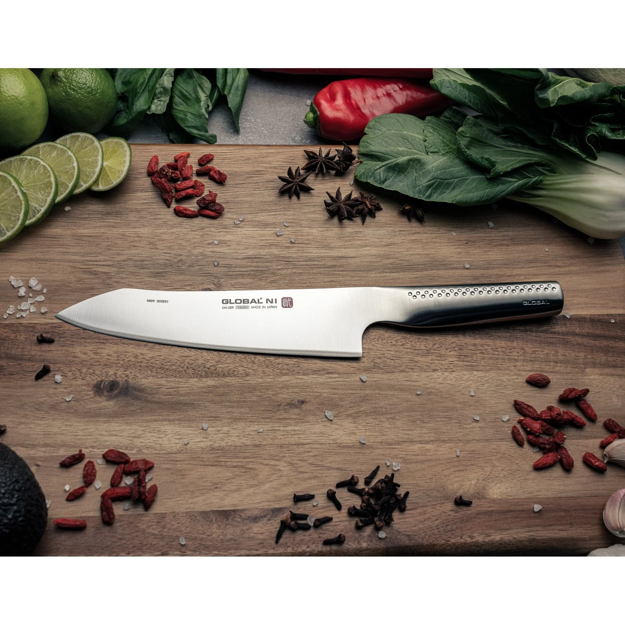 GN-009 Ni Oriental Cook's Knife 20cm - Image 6
