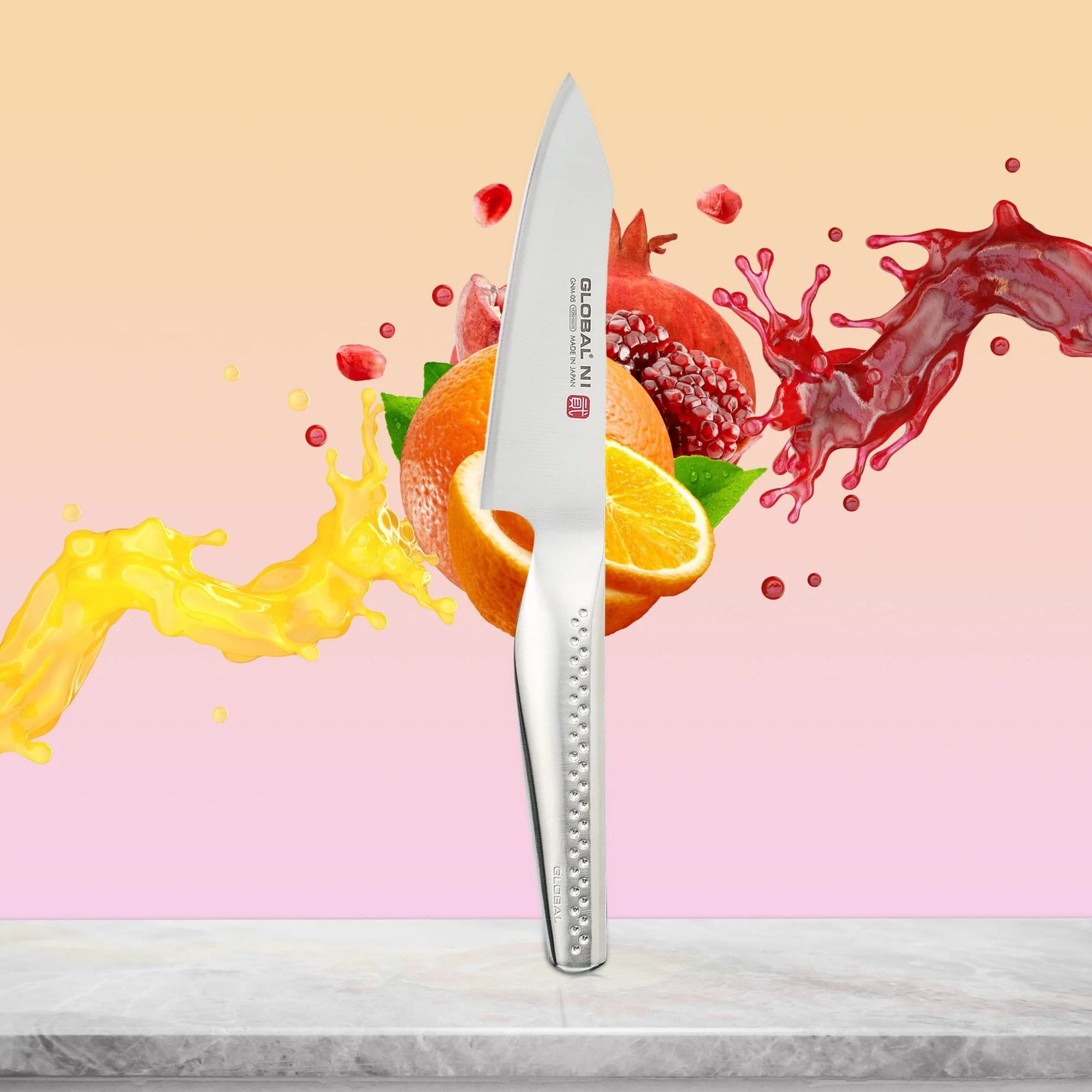 GNM-05 Ni Santoku Knife 13cm - Image 6