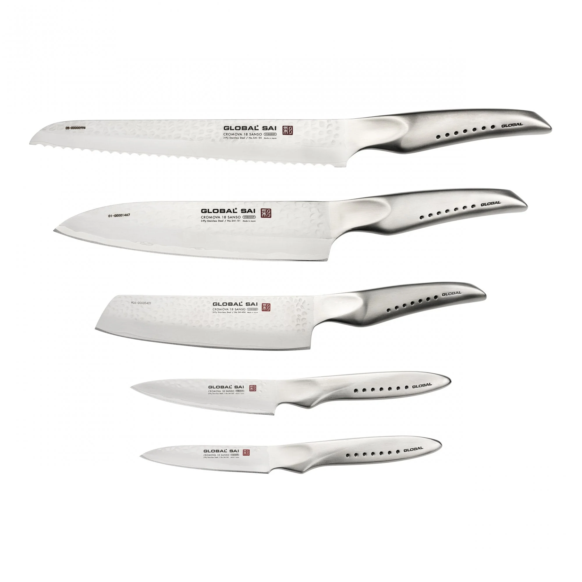 Global Sai Engine Block 6pc Knife Block Set - Image 2