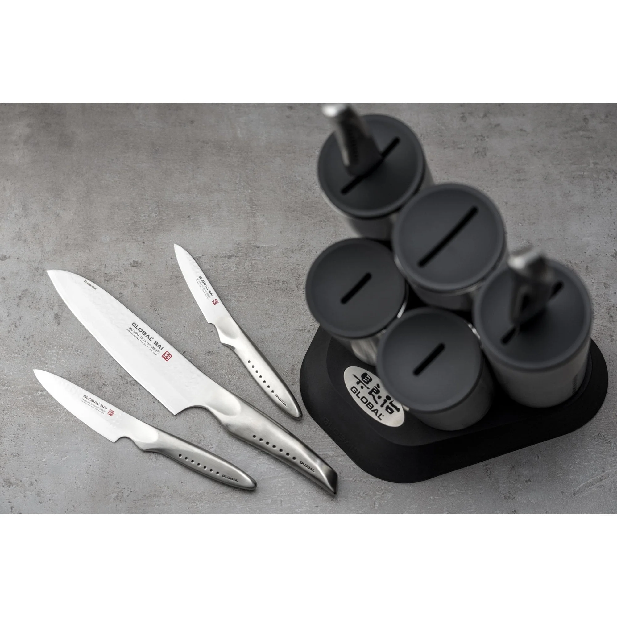 Global Sai Engine Block 6pc Knife Block Set - Image 5