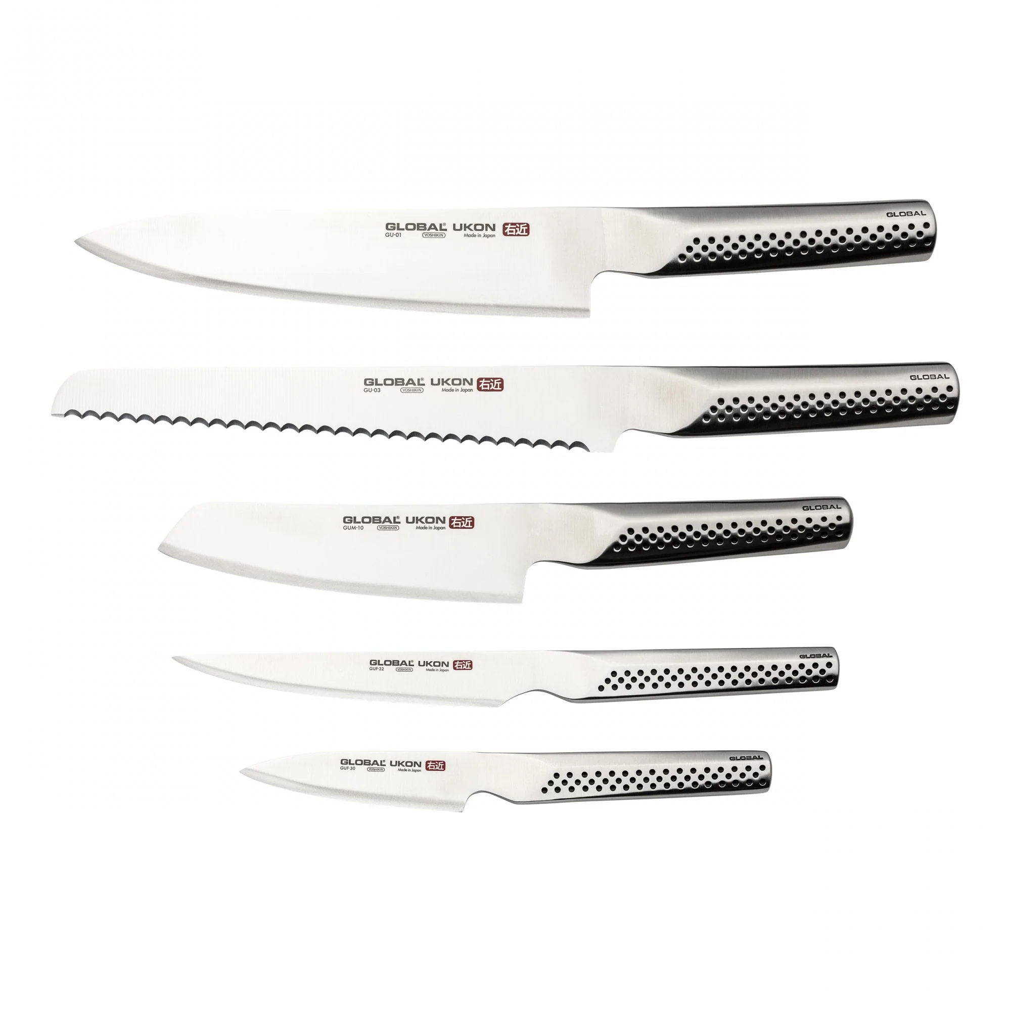 Global Ukon Engine Block  6pce Knife Block Set - Image 2