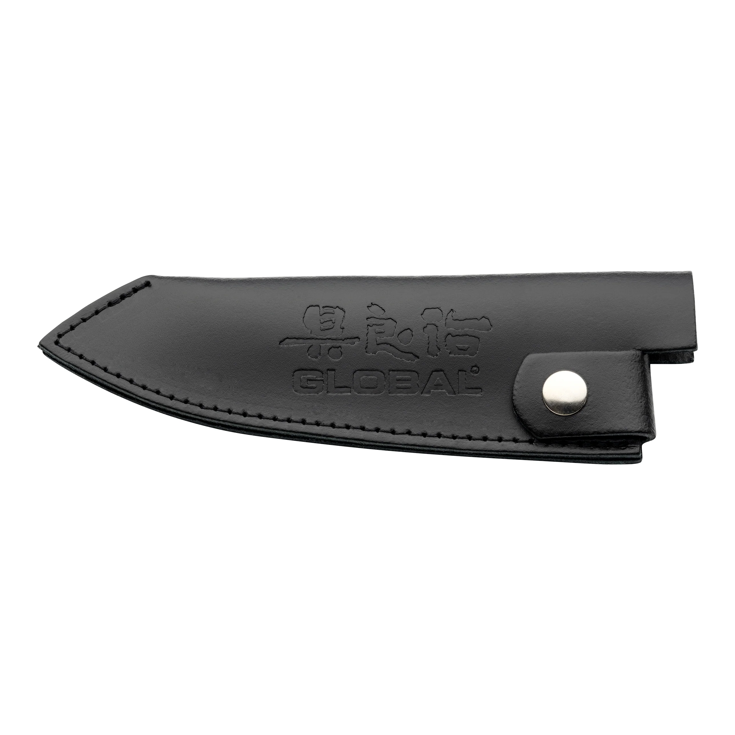Global Black Leather Knife Sheath - Image 3