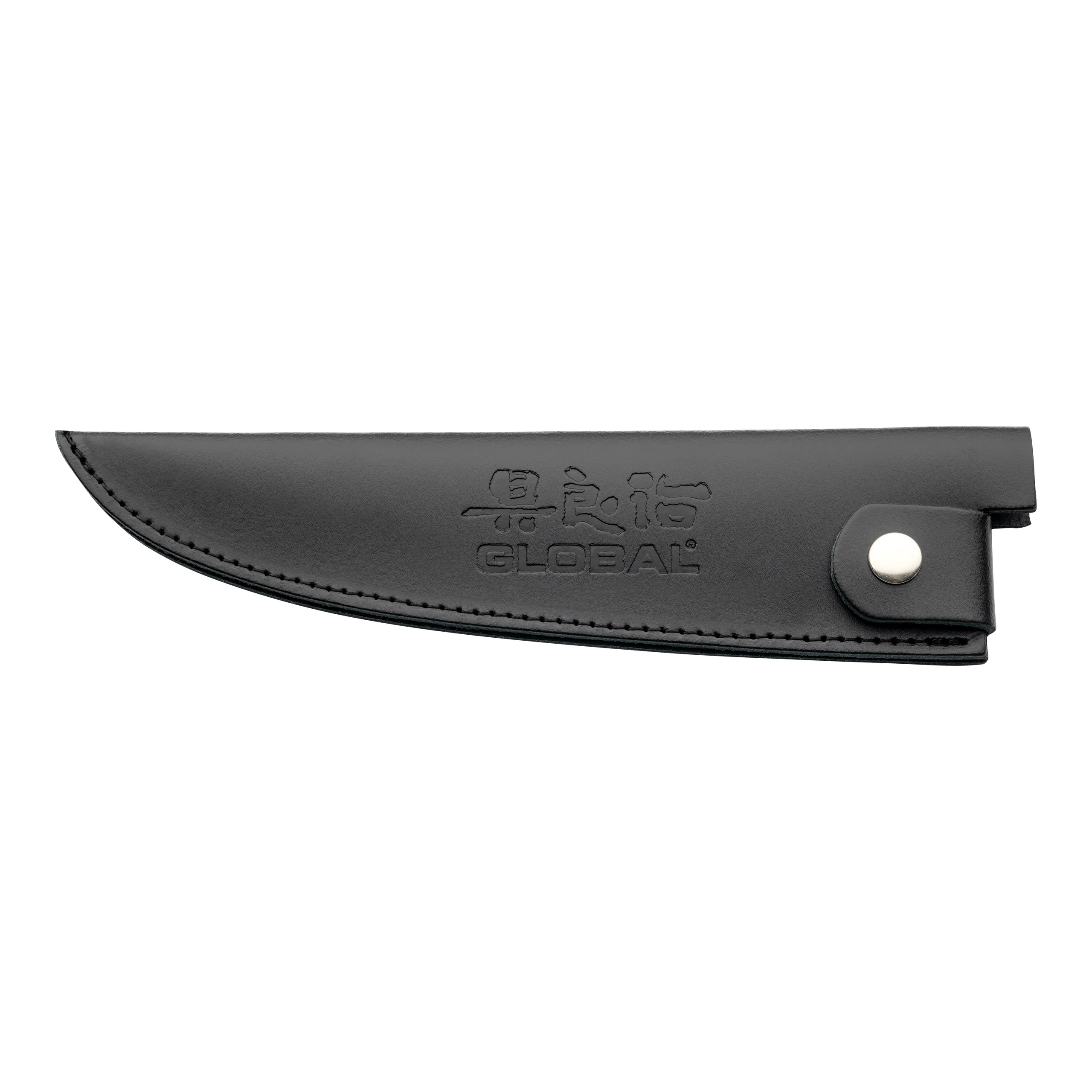 Global Black Leather Knife Sheath - Image 4