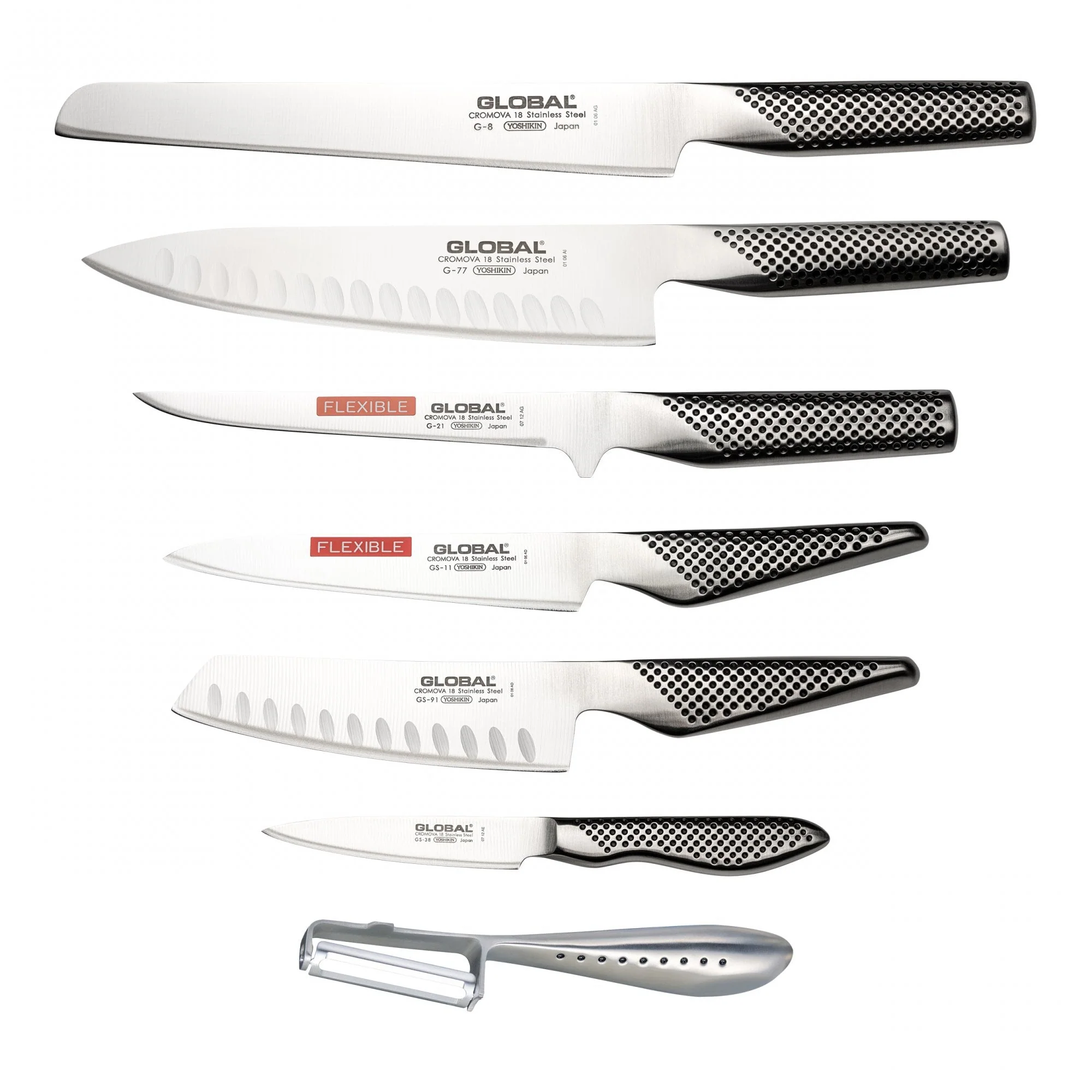 Special Edition 8 Piece Global Knife Case Set - Image 2